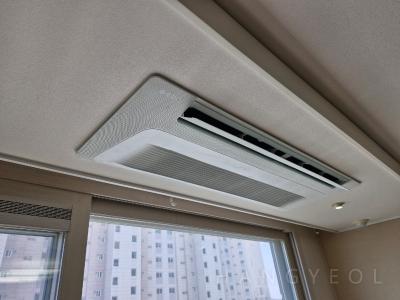 충청북도 증평군 증평읍 지평더웰아파트 시스템에어컨 설치 사례