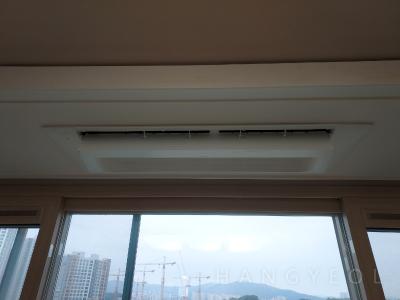 충청북도 청주시 흥덕구 송절동 청주우방아이유쉘2단지 시스템에어컨 설치 사례