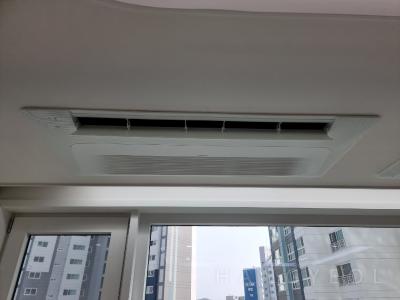 부산광역시 기장군 기장읍 이진캐스빌블루 1차아파트 시스템에어컨 설치 사례