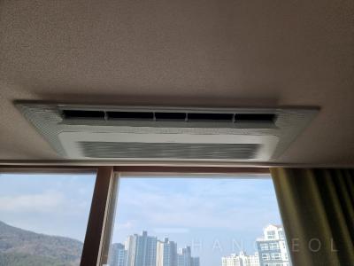 부산광역시 기장군 기장읍 이진캐스빌블루 1차아파트 시스템에어컨 설치 사례