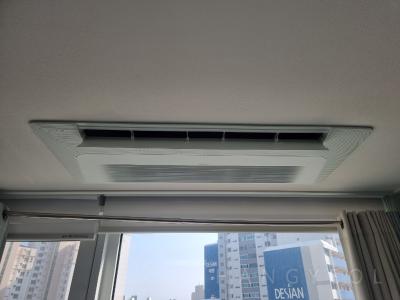부산광역시 기장군 기장읍 이진캐스빌블루 1차아파트 시스템에어컨 설치 사례