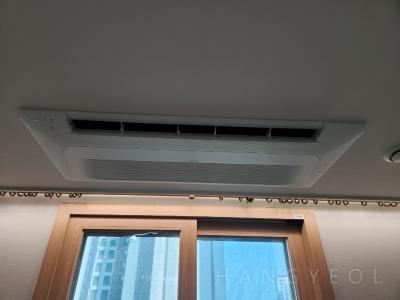서울특별시 동대문구 답십리동 답십리파크자이 시스템에어컨 설치 사례