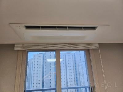 경기도 오산시 외삼미동 서동탄역 더샵 파크시티 시스템에어컨 설치 사례