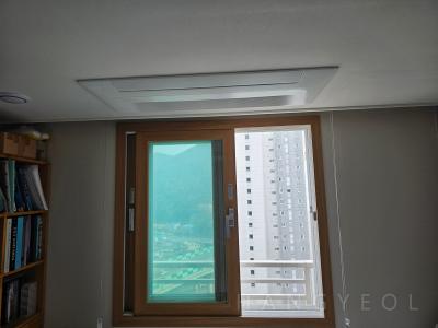경상남도 양산시 덕계동 양산두산위브 시스템에어컨 설치 사례