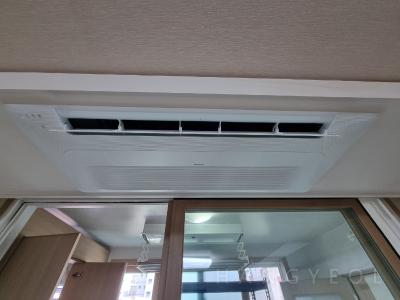 경상남도 김해시 율하동 율상마을모아미래도5단지 시스템에어컨 설치 사례