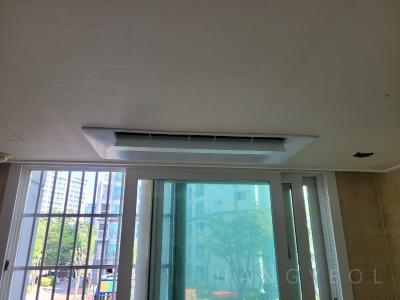 경기도 오산시 청호동 오산 청호 엘리시아 시스템에어컨 설치 사례