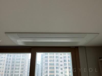 경상남도 김해시 율하동 율상마을모아미래도5단지 시스템에어컨 설치 사례