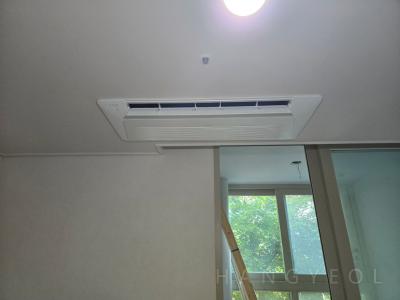 경기도 화성시 영천동 동탄역이지더원 시스템에어컨 설치 사례