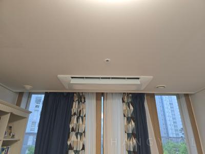 부산광역시 강서구 명지동 명지 두산위브 포세이돈 시스템에어컨 설치 사례