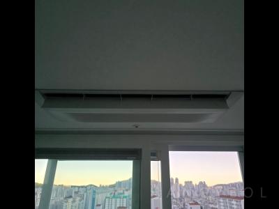 부산광역시 금정구 부곡동 장전 서희스타힐스 시스템에어컨 설치 사례