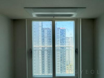 부산광역시 강서구 명지동 부산명지 중흥S-클래스 프라디움 시스템에어컨 설치 사례