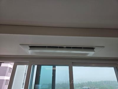 충청남도 홍성군 홍성읍 e편한세상 홍성 더센트럴 시스템에어컨 설치 사례