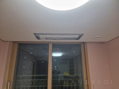 경기도 화성시 청계동 동탄역 시범예미지아파트 시스템에어컨 설치 사례