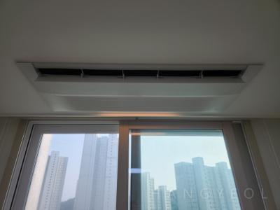 충청남도 천안시 서북구 불당동 천안불당린스트라우스1단지 시스템에어컨 설치 사례