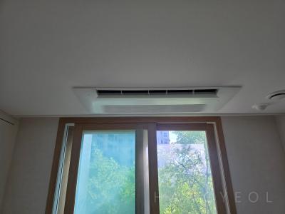 충청남도 아산시 모종동 모종캐슬어울림1단지 시스템에어컨 설치 사례