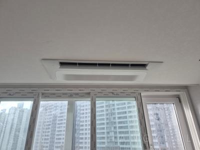 부산광역시 남구 용호동 GS하이츠자이 시스템에어컨 설치 사례