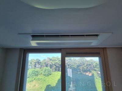충청북도 청주시 흥덕구 강내면 강내두진하트리움 시스템에어컨 설치 사례