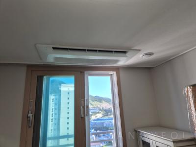 경상남도 양산시 덕계동 양산두산위브 시스템에어컨 설치 사례