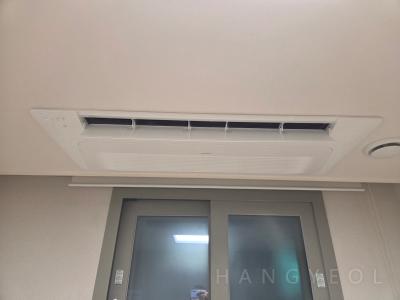 경기도 안양시 동안구 호계동 평촌 어바인 퍼스트 시스템에어컨 설치 사례