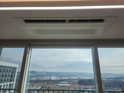 경기도 오산시 탑동 우미린센트럴시티 시스템에어컨 설치 사례