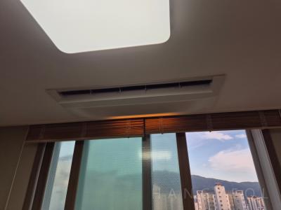 경상남도 양산시 물금읍 반도유보라4차아파트 시스템에어컨 설치 사례