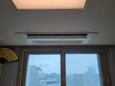 경기도 안산시 단원구 고잔동 힐스테이트중앙 시스템에어컨 설치 사례