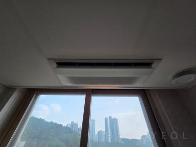 경기도 화성시 청계동 동탄역 시범예미지아파트 시스템에어컨 설치 사례