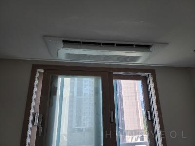 경상남도 창원시 성산구 가음동 창원 가음 한화 꿈에그린 시스템에어컨 설치 사례