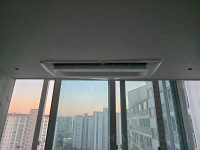 경기도 용인시 수지구 상현동 성복역 현대홈타운아파트 시스템에어컨 설치 사례