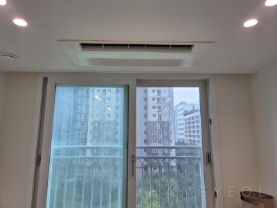 경기도 용인시 수지구 상현동 광교자이 더 클래스 시스템에어컨 설치 사례