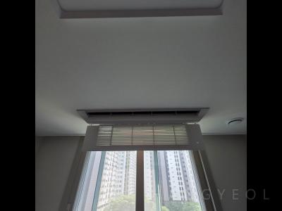 충청남도 천안시 서북구 두정동 힐스테이트 두정역 시스템에어컨 설치 사례
