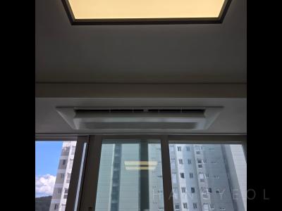 충청남도 계룡시 두마면 한라비발디더센트럴 시스템에어컨 설치 사례