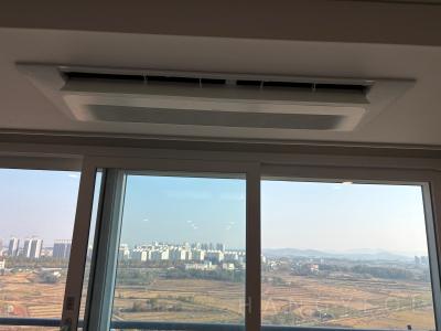 경기도 평택시 안중읍 이편한세상 하이센트 시스템에어컨 설치 사례
