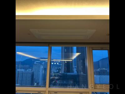 경상남도 창원시 성산구 상남동 상남아크로타워 시스템에어컨 설치 사례