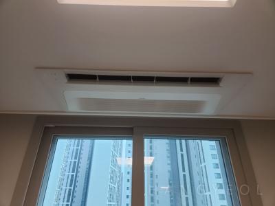 충청남도 천안시 서북구 두정동  힐스테이트두정역 시스템에어컨 설치 사례