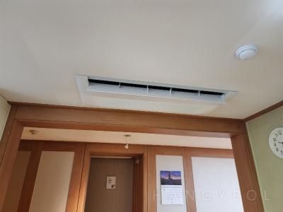 부산광역시 해운대구 재송동 더샵센텀파크1차아파트 시스템에어컨 설치 사례