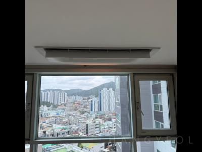 부산광역시 기장군 기장읍 이진캐스빌블루2차아파트 시스템에어컨 설치 사례