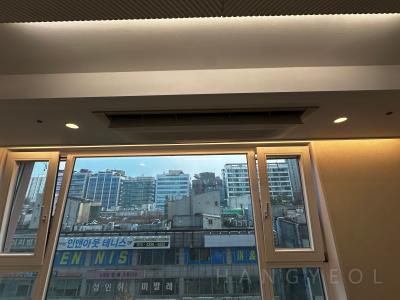 경기도 성남시 분당구 수내동 현대판테온I오피스텔 시스템에어컨 설치 사례