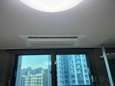 충청남도 예산군 삽교읍 대방엘리움 더 퍼스티지 아파트 시스템에어컨 설치 사례