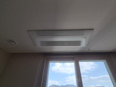 경상남도 양산시 물금읍 양산신도시3차동원로얄듀크비스타 시스템에어컨 설치 사례