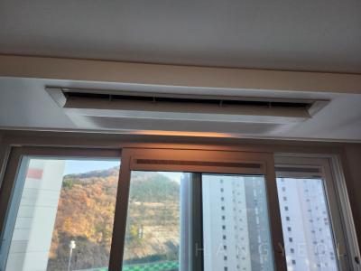 경상남도 양산시 덕계동 양산 두산위브 2차(1단지) 시스템에어컨 설치 사례