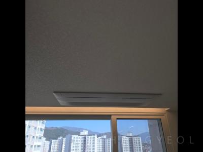 경상남도 창원시 의창구 명서동 두산위브아파트 시스템에어컨 시공 현장 4