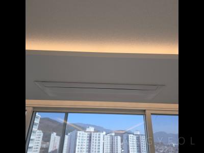 경상남도 창원시 의창구 명서동 두산위브아파트 시스템에어컨 시공 현장 5