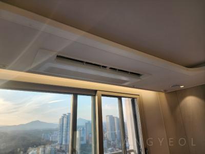 울산광역시 남구 신정동 울산대공원 한신더휴 시스템에어컨 설치 사례