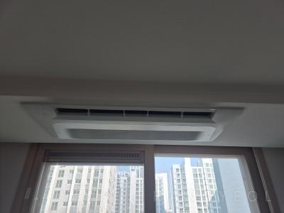 경기도 하남시 망월동 미사강변도시8단지 시스템에어컨 시공 현장 1
