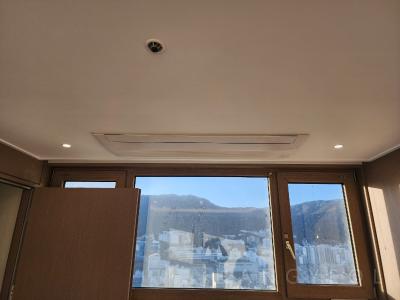 부산광역시 금정구 부곡동 푸르지오아파트 시스템에어컨 설치 사례