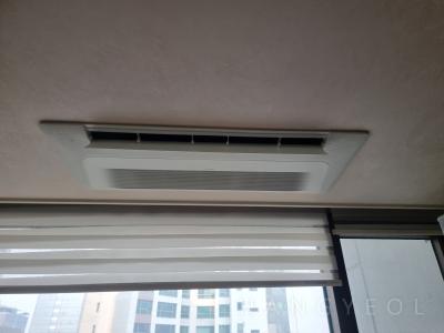 경기도 수원시 팔달구 인계동 한화 꿈에그린 파크 시스템에어컨 설치 사례