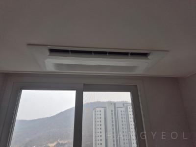 서울특별시 강남구 개포동 개포 래미안 포레스트 시스템에어컨 시공 현장 1