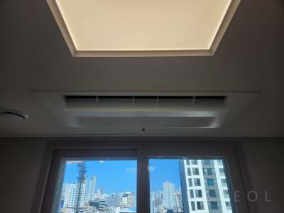 울산광역시 남구 신정동 문수로아테라 시스템에어컨 실내기
