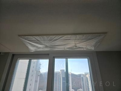 경기도 성남시 분당구 운중동 산운마을 시스템에어컨 시공 현장 4
